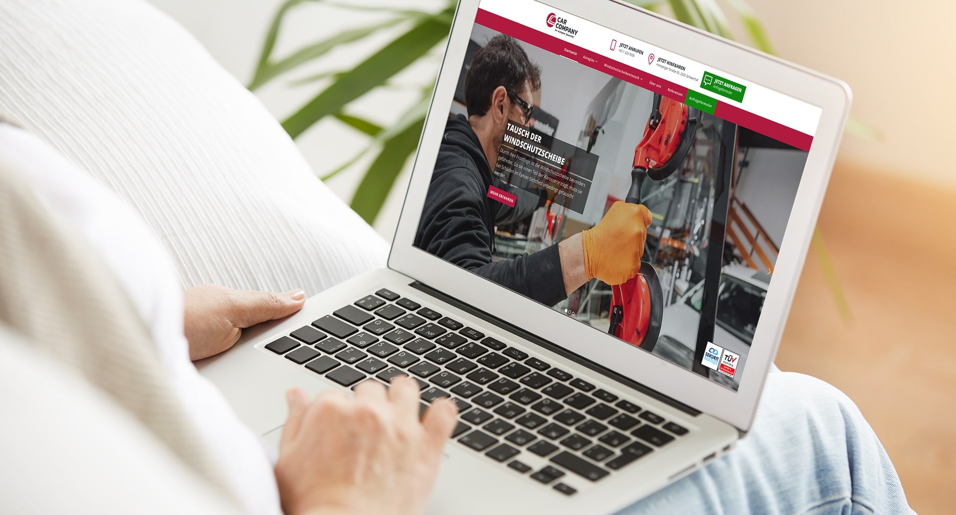 Einfacher und schneller Kontakt über unsere Website - Carcompany in Schwechat